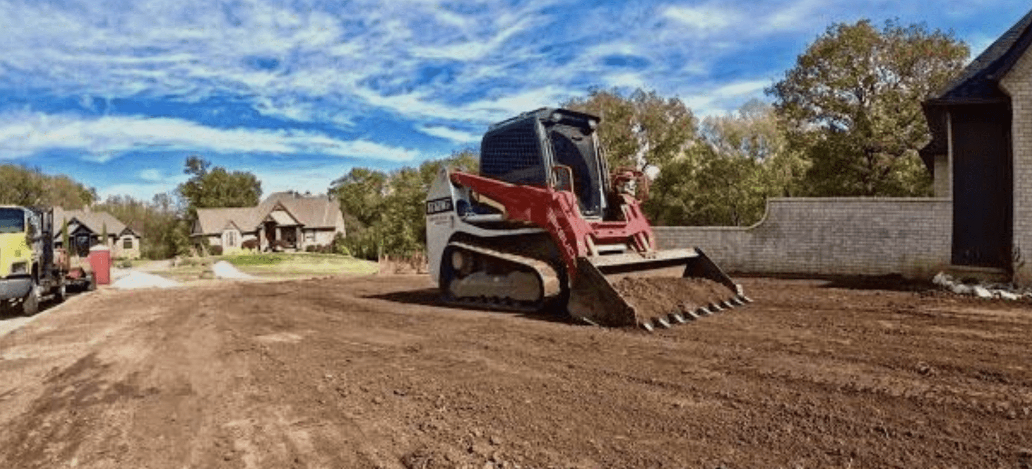 Pre-construction site clearing